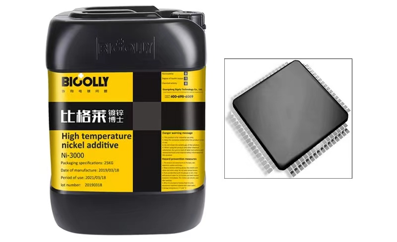 Management of each component of the plating solution when using high-temperature nickel additives