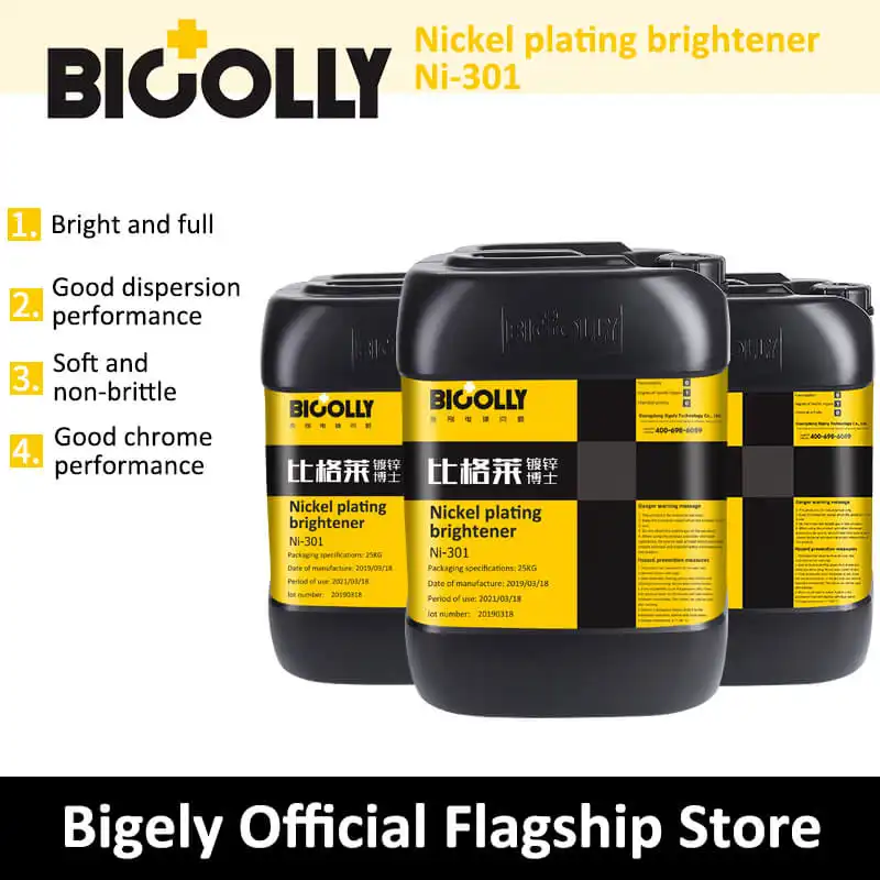 Nickel plating brightener